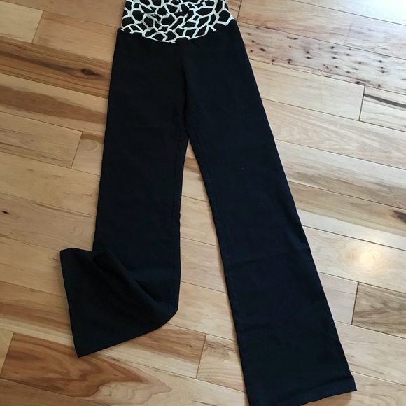 Pants - BIA Brazil Spandex with giraffe print fold waist